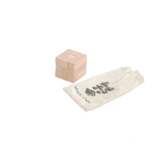 Magic Cube Brinquedos de madeira em saco de algodão (CB1107-1)